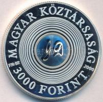 2000. 3000Ft Ag "Gábor Dénes" tanúsítvánnyal T:PP kis fo.
Adamo EM166