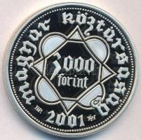 2001. 3000Ft Ag "Ezeréves a magyar pénzverés" tanúsítvánnyal T:PP
Adamo EM170