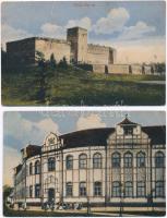 Gyula - 2 db RÉGI magyar városképes lap / 2 pre-1945 Hungarian town-view postcards