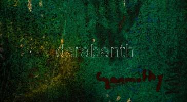 Gyarmathy jelzéssel: Kompozíció. Vegyes technika, karton, keretben, 60×46 cm