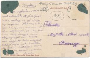 Perény, Perín; Szövetkezeti üzlet, csoportkép a falubeliekkel / cooperative shop, group picture (rag...