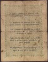 1848. "Kossuth bankó" 2Ft T:IV