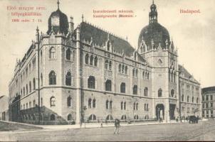 Budapest Első Magyar Bélyegkiállítás (so Stpl)