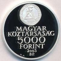 2003. 5000Ft Ag "Rákóczi szabadságharc 300. évfordulója"  tanúsítvánnyal T:PP 
Adamo EM18...