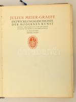 Julius Meier-Graefe: Entwicklungsgeschichte der Modernen Kunst. Erster Band. München, 1914, R. Piper...