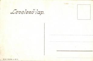 Kassa, Kosice; Franck kávé-pótlék tulipános hazafias reklámlapja / Franck coffee-substitute advertis...