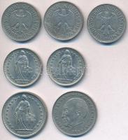 Vegyes: NSZK 1961-1984. 1M (3xklf) + 2M + Svájc 1968. 1Fr (2x) + 2Fr T:2,2-
Mixed: FRG 1961-1984. 1...