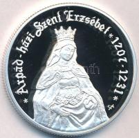 2007. 5000Ft Ag "Árpád-házi Szent Erzsébet" tanúsítvánnyal T:PP enyhe felületi karc Adamo EM213