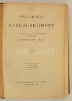 Szopori Nagy Jolán: Magyar nők szakácskönyve. Bp., 1910, Kertész József. Félvászon kötésben, jó álla...