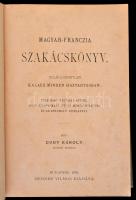 Duby Károly: Magyar-franczia szakácskönyv. Bp., 1883, Mehner Vilmos, 974 p.+19 t. (színes litográfia...
