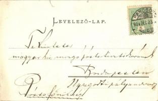 Pancsova, Pancevo; Hungária szálloda. Kohn Samu kiadása / hotel (szakadás / tear)