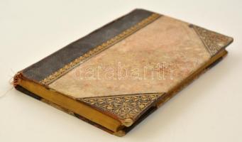 Szana Tamás: Magyar költők szerelmei. Bp., 1887, Hornyánszky. Kicsit kopott félbőr kötésben