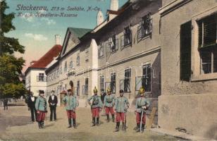 Stockerau, K.u.K. Kavallerie Kaserne. Josef Hartl / military cavalry barrack (EK)