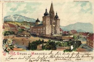 Mariazell, Meteor DRGM 88690. No. 488. hold to light litho