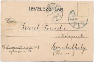 1904 Sopron, Ipar és Képzőművészeti Kiállítás Augusztus 20. - Szeptember 25., Főcsarnok, Zenecsarnok...