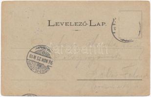 1898 Szombathely, Steinamanger; Zsidó templom, zsinagóga, Árvaház, Széll Kálmán utca, Püspöki palota...