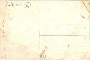 Csíkszereda, Mercurea Ciuc; vasútállomás, vonat / railway station, train (EK)