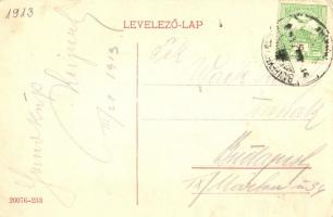 Bánffyhunyad, Huedin; Jamberger M. férfi szabó, Ajándékvivés a lakodalmas házhoz / shop, folklore, w...