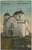 Bánffyhunyad, Huedin; Görög katolikus templom / Greek Catholic church (r)