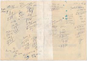 Moson 1926. "Mosonvidéki Takarékpénztár Részvénytársaság" tíz darab részvénye egyben össze...