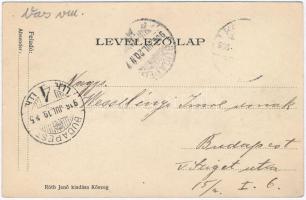 Kőszeg, vasútállomás. Róth Jenő kiadása