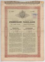 Budapest 1945. "A Magyar Leszámitoló- és Pénzváltó-Bank" ideiglenes részvényelismervénye 1...