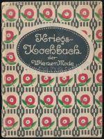 cca 1915-1927 3 db nyomtatvány (A Békésmegyei Hírlap Naptára, Kriegskochbuch der Wiener Mode, Gyógyszerek és gyógymódok)