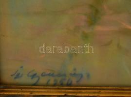 Szentgyörgyvári Gyenes Lajos, (1890-1971): Cineák. Pasztell, papír, jelzett, üvegezett keretben, 60×...