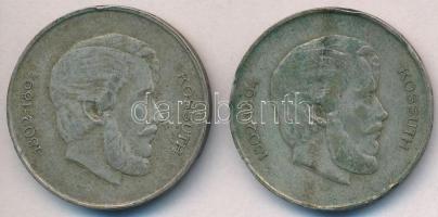 1947. 5Ft Ag "Kossuth" (2x) T:2- ph., patina