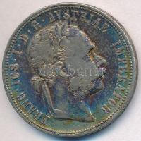 Ausztria 1880. 1Fl Ag "Ferenc József" T:2- patina Austria 1880. 1 Florin Ag "Franz Joseph" C:VF patina Krause KM#2222