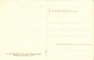 Nagyszeben, Hermannstadt, Sibiu; Bivaly-vásár. Jos. Drotleff / Büffelmarkt / Targ de bivolite / buff...