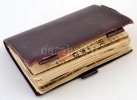 Nagy aláírás gyűjtemény, különféle magyar hírességek aláírásai noteszbe rendezve: Dohnányi Ernő, Bar...