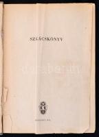 Szakácskönyv. Szerk.: Venesz József. Bp., 1954, Kereskedelmi Könyvkiadó. Kiadói illusztrált félvászo...