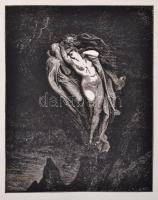 Dantes Göttliche Komödie.Berlin, é.n. [1912], Wilhelm Borngäber. Gustav Doré egészoldalas illusztrác...