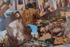 Algéria gyűjtemény, több mint 350 különféle színes képeslap algériai városokról, tájakról, csaknem mind használatlan + 16 Marokkó, 9 Szíria és 4 Libanon