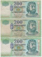1998-2007. 200Ft (6xklf) T:III