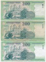 1998-2007. 200Ft (6xklf) T:III