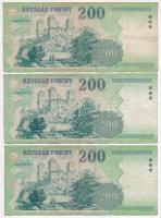 2002-2007. 200Ft (6xklf) T:III