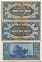 1945-1946. 10.000P-10.000MP (9x) T:I--III szép papír