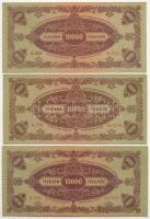1945-1946. 10.000P-10.000MP (9x) T:I--III szép papír