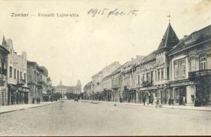 Zombor Kossuth Lajos utca