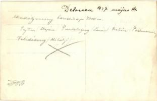 1927 Debrecen, Lóversenypálya, Akadályverseny Handicap 4000m, Berzéki műterem photo (EK)