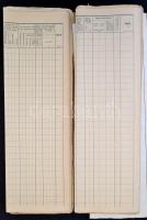 Vegyes papírrégiség tétel: biankók, Balaton-környéki összeírások, stb., érdekes anyag