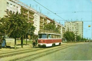 12 db MODERN magyar és külföldi villamosos motívumlap / 12 modern Hungarian and European trams