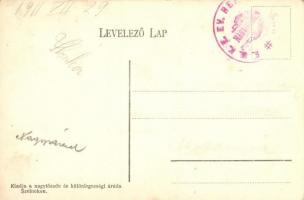 Szolnok, látkép zsinagógával