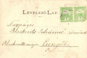 Tápiószele, Simon-lak. Hoffer Sámuel kiadása (r)