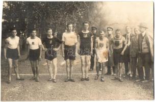 1925 Eperjes, Presov; Futóverseny / running race, Ritter Nándor photo