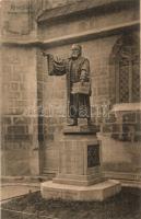 Brassó, Kronstadt, Brasov; Honterus-Denkmal / Honterus János szobor, H. Zeidner kiadása / Johannes Honterus statue, monument (EK)