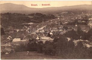 Brassó, Kronstadt, Brasov; látkép / general view