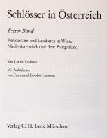 Laurin Luchner: Schlösser in Österrecih I-II. München, , C. H. Beck. Kiadói egészvászon-kötés, kiadó...